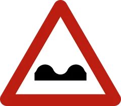 Panneau A13 : Cassis ou dos d'âne