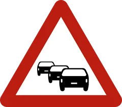 Panneau A50 : Formation de file