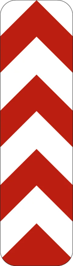 Panneau Balise Type Ic : Dispositif de balisage du bord de la voie publique (article 79 du code de la route)