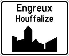 Panneau F1a : Commencement d'une agglomération