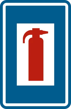 Panneau F56 : Extincteur