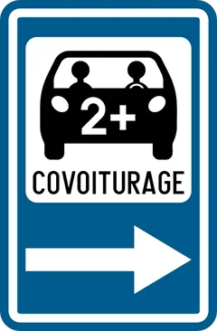 Panneau F59c1b : Annonce d'un parking