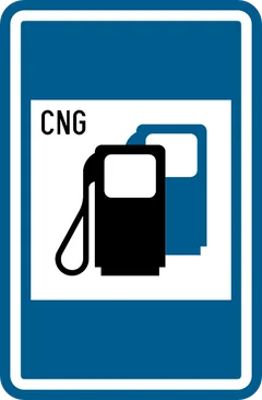 Panneau F63d : Station-service