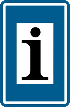 Panneau F77 : Syndicat d'initiative, relais d'information touristique