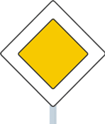 Signal voie prioritaire