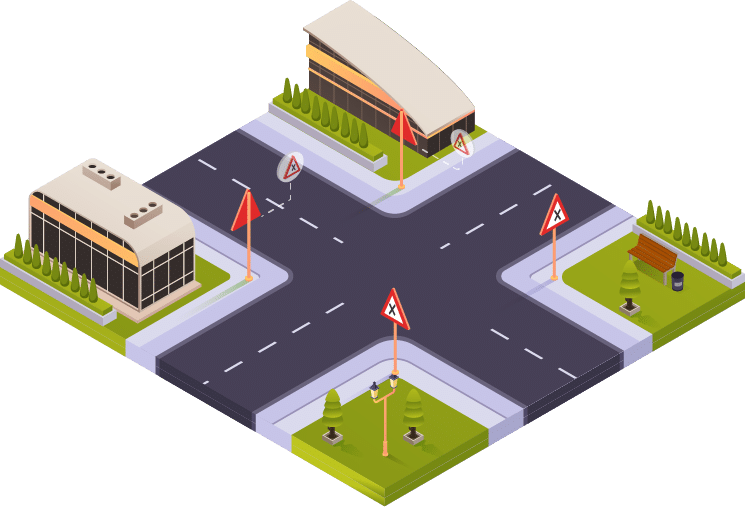 Les signaux de priorité du code de la route belge