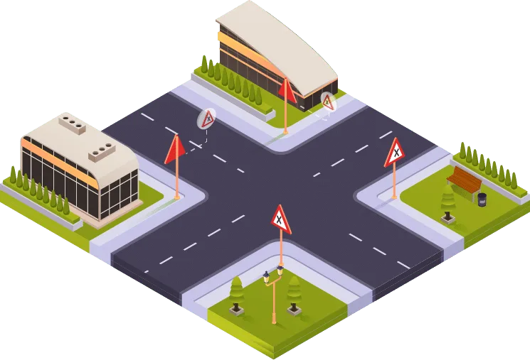 Les signaux de priorité du code de la route belge