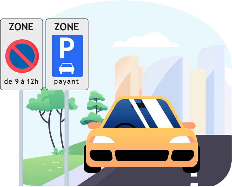 Vue d'ensemble des signaux à validité zonale du code de la route belge
