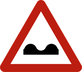 Signal A13 : Cassis ou dos d'âne