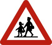 Signal A23 : Endroit spécialement fréquenté par des enfants