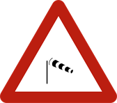 Signal A37 : Vent latéral violent