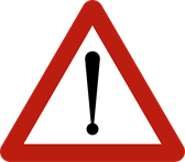 Signal A51 : Danger non défini par un symbole