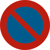 Signal E1 : Stationnement interdit