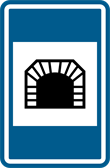Signal F8 : Tunnel de plus de 500 mètres
