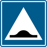 Signal F87 : Dispositif surélevé