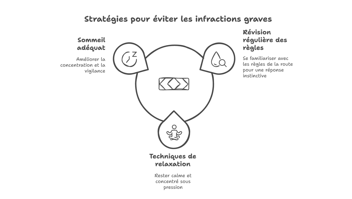 Éviter les fautes graves au volant