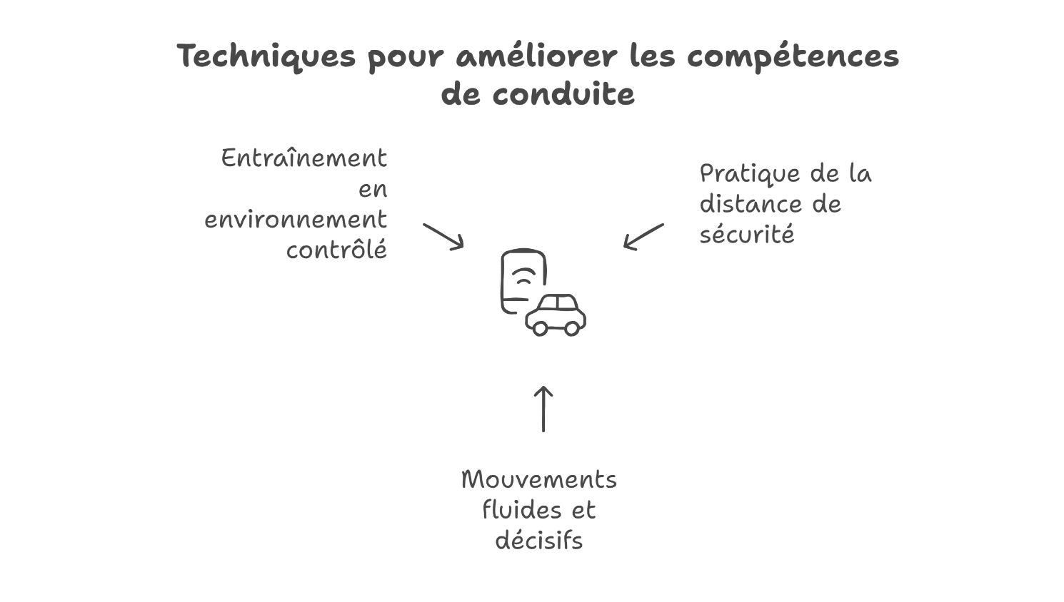 Améliorer la précision des manœuvres de conduite