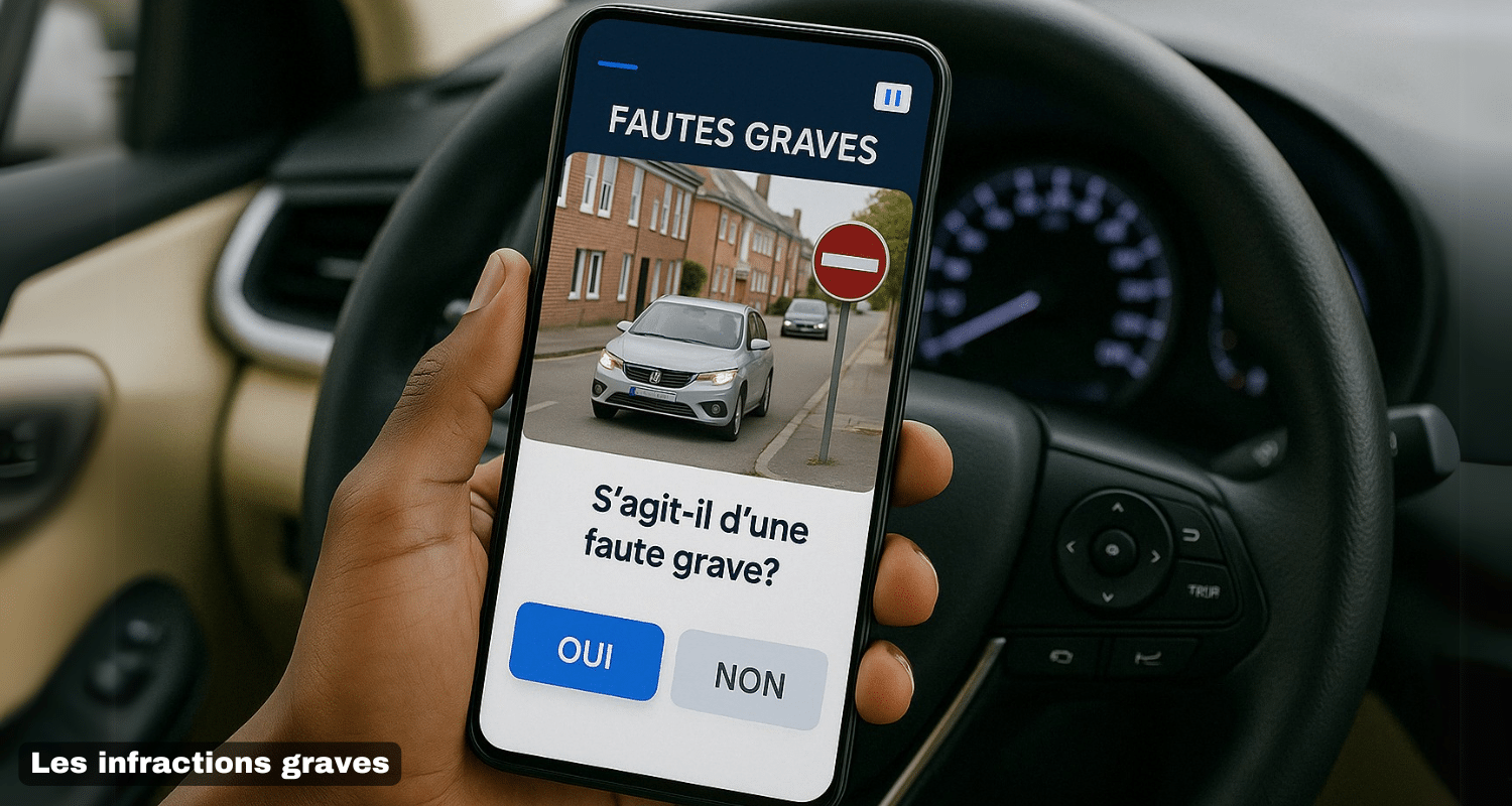 les infractions au permis de conduire