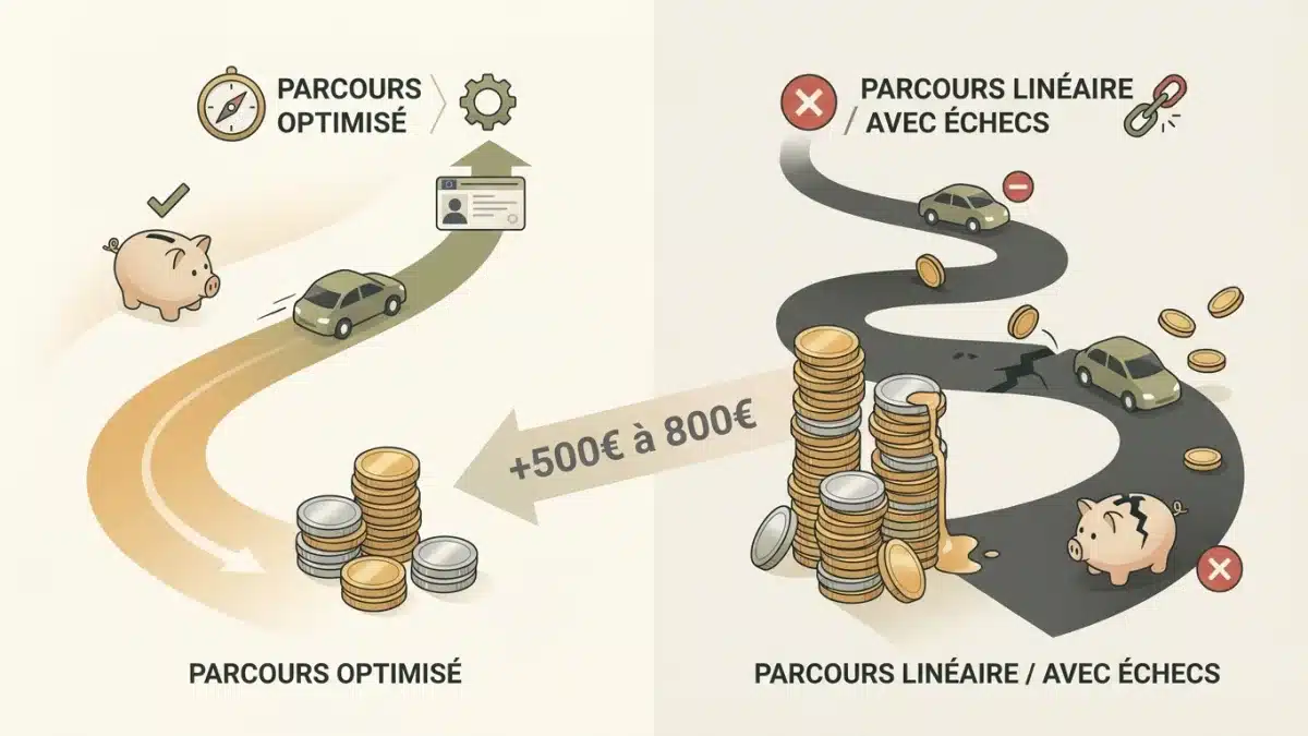 Le budget réel selon ton parcours et tes choix stratégiques.