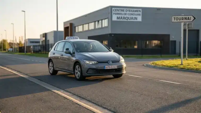 Parcours pour l&rsquo;examen pratique de Tournai (Marquain) : itinéraires et conseils 2026